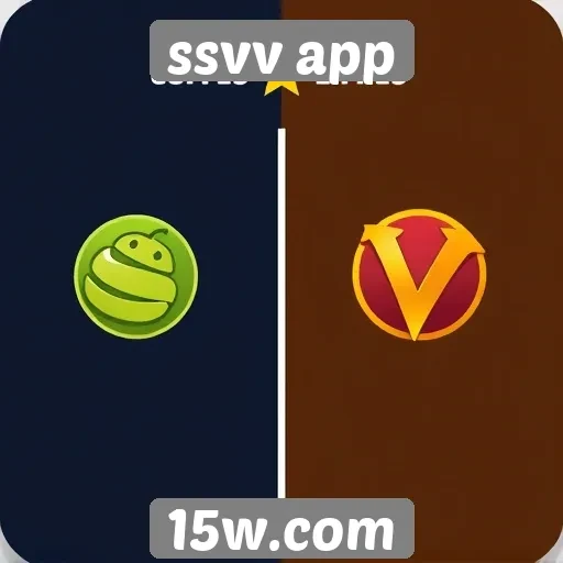 Comparação entre ssvv app e outros sites de jogos